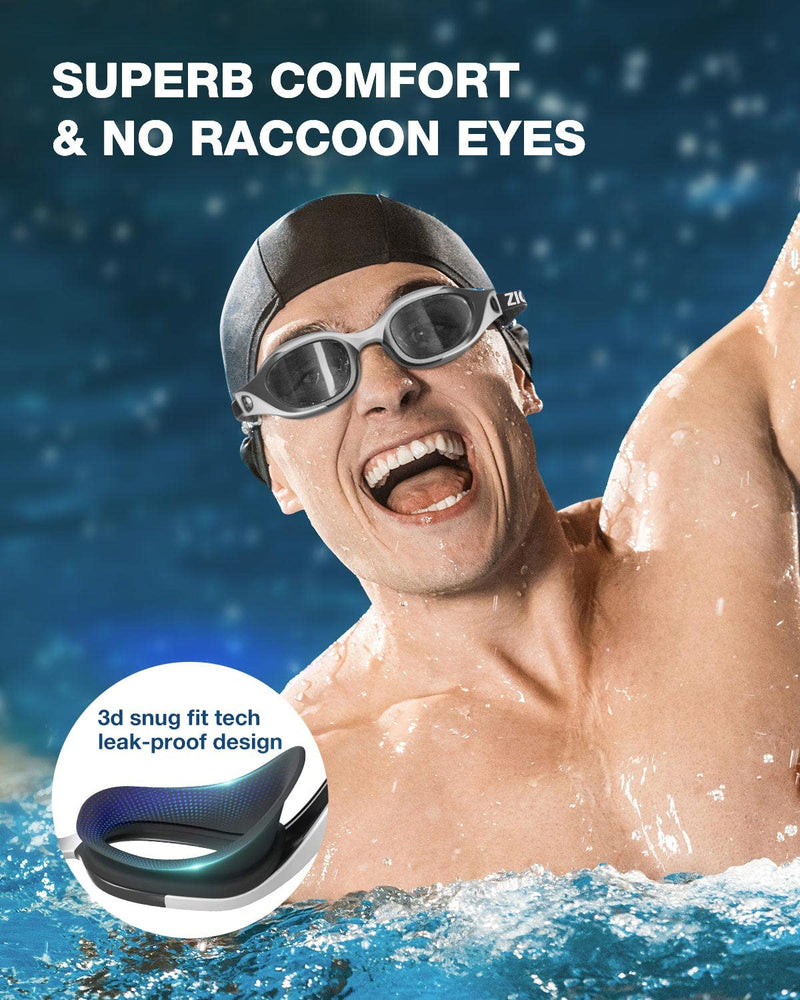 ZIONOR G1 Polarized Swimming Goggles + 2022 G10 Swim Goggles - BeesActive Australia