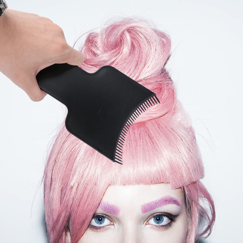 Uonlytech Hair Dye Board Hair Color Board with Teeth Balayage Highlighting Board for Hair Dye and Salon Uses - BeesActive Australia