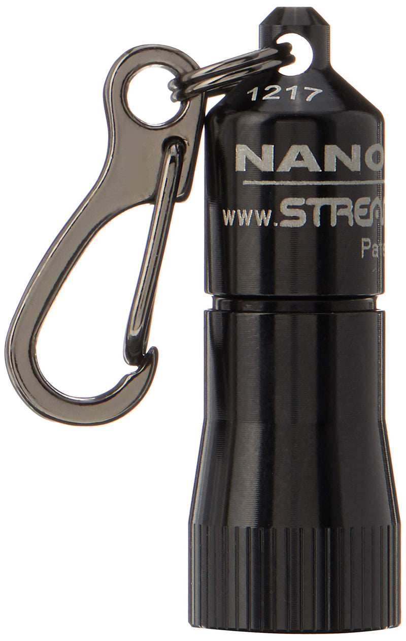 Streamlight 73001 Nano Light Miniature Keychain LED Flashlight, Black - 10 Lumens Single - BeesActive Australia