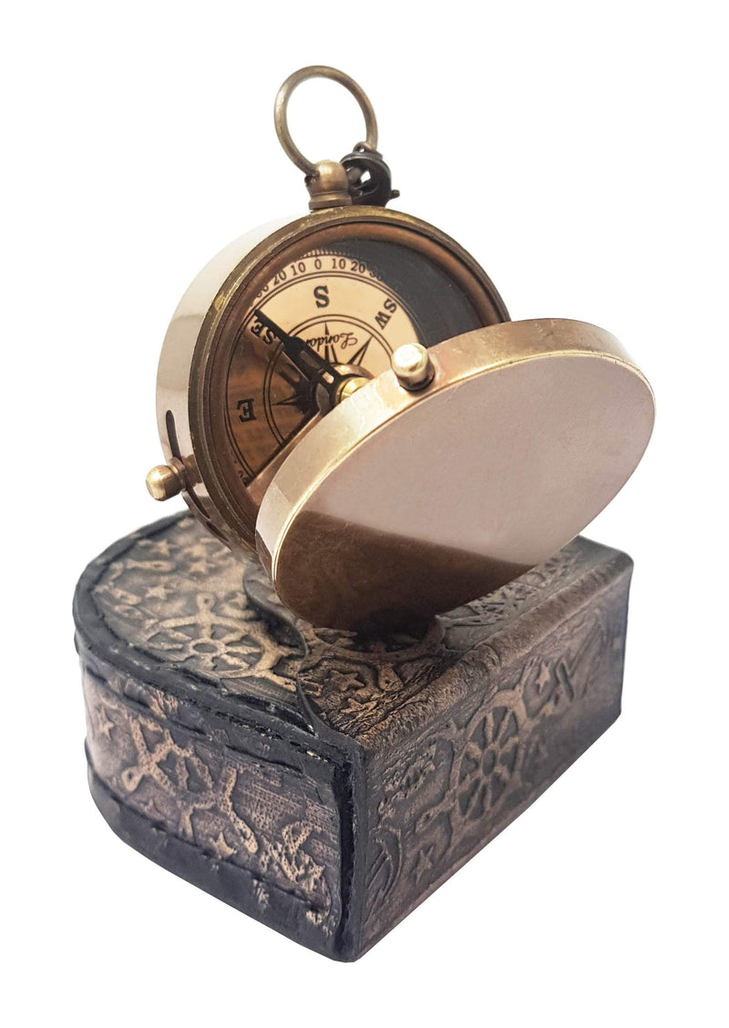 The New Antique Store - Compass with Case/Gift for Son/to My Son Gifts/Mom to Son Gift (to My Son) - BeesActive Australia