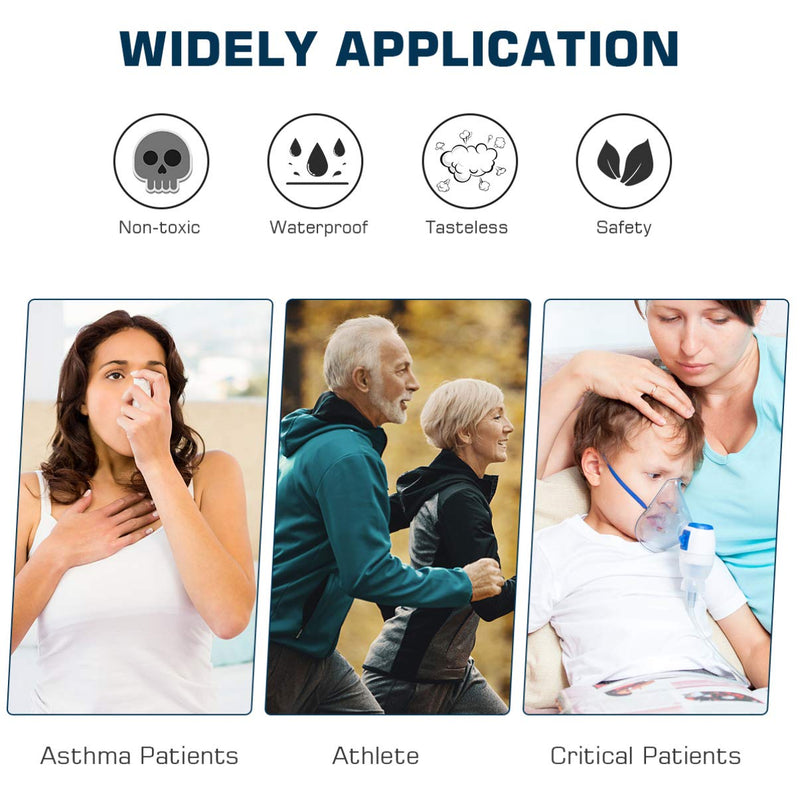 ULTECHNOVO Flow Meter- Lung Exerciser Standard Spirometry Flow Meter Expiratory Flow Meter Asthma Monitor for Women Men - BeesActive Australia