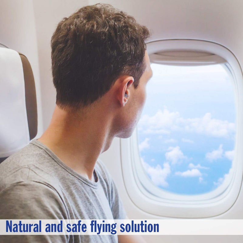 Mack's Flightguard Airplane Pressure Relief Earplugs - 26dB NRR - Comfortable, Safe, Travel Ear Plugs - BeesActive Australia