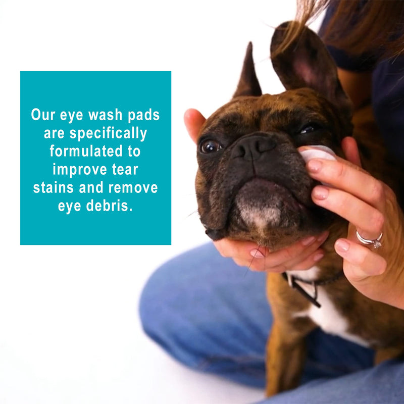 Miracle Care pet Eye Care White 90 count Eye Wash Pads - BeesActive Australia