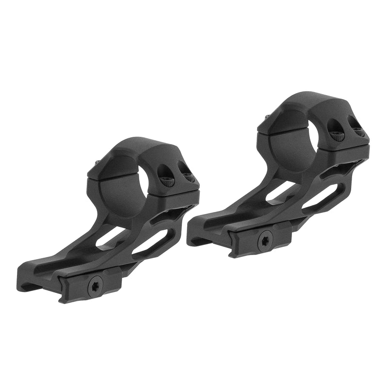 UTG ACCU-SYNCHigh Profile 2PCs Picatinny Rings Matte Black 1" - BeesActive Australia