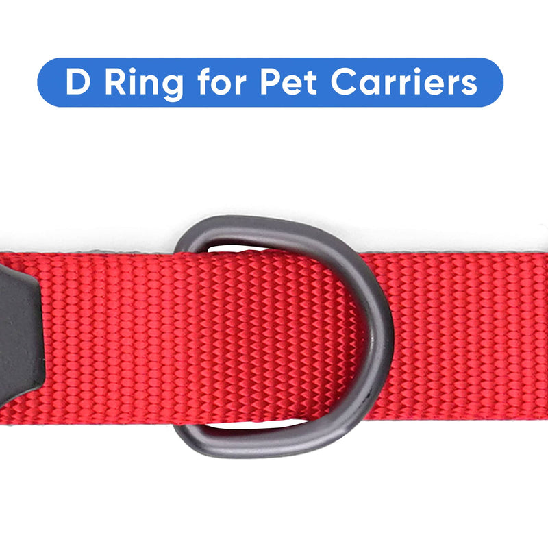 Pawtitas Dog Seat Belt | Pet Safety Seat Belt with Adjustable Strap for Small to Large Dogs | Exceeds Dog Safety Standards | Keep Your Dog Secure in The Car - Dog Car Seat Belt Red - BeesActive Australia