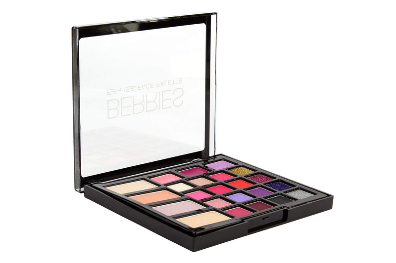 BYS Berries Face Palette - Eyeshadows, Lip Gloss, Contour, Highlighter Collection Kit - Complete All-day Beauty Set - BeesActive Australia