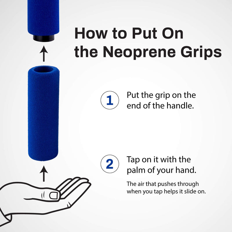 Buddy Lee Jump Ropes Aero Speed Handle Grips Blue - BeesActive Australia