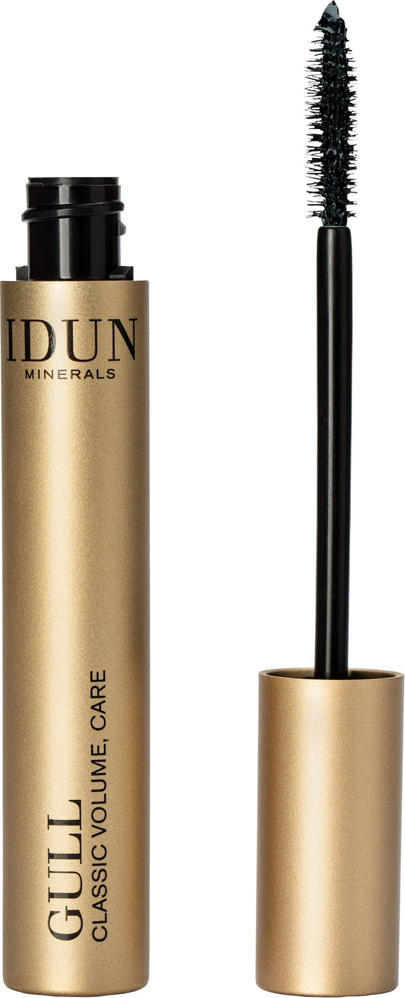 IDUN Minerals Mascara, Gul - Classic Volume - Thickens, Plumps & Coats Lashes - Nickel & Chromium Natural Pigments, Ophthalmologically Tested, Safe for Sensitive Eyes & Contact Lens - Black, 0.38 oz 010 Black 0.39 Ounce - BeesActive Australia