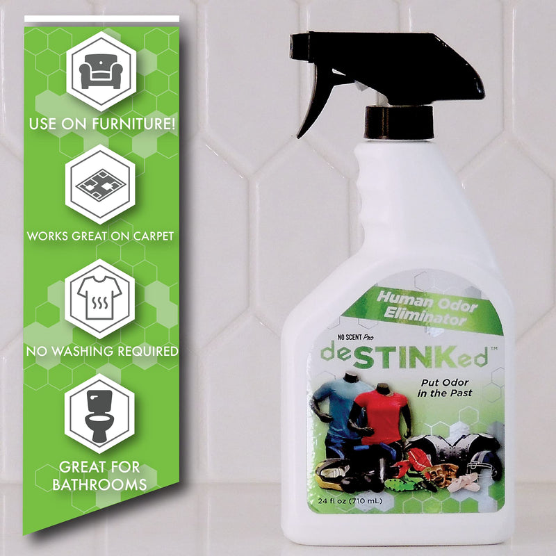 deSTINKed Life Combo: Human & Pet Odor Eliminator | 24oz each | Made in USA - BeesActive Australia