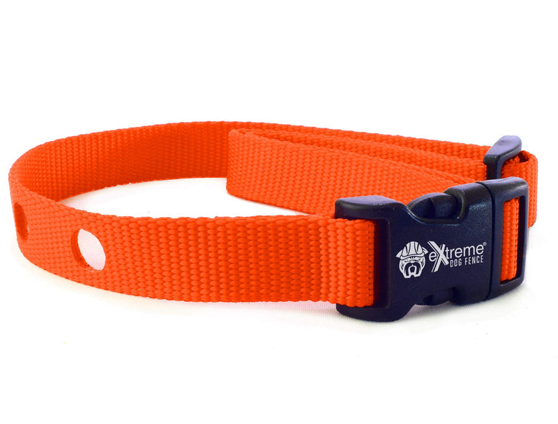 Orange Heavy Duty Nylon Replacement Dog Collar Strap with RFA-67 Batteries - Compatible with Most PetSafe In-Ground and Wireless Fence Receiver Collars (Bundle 2) - BeesActive Australia