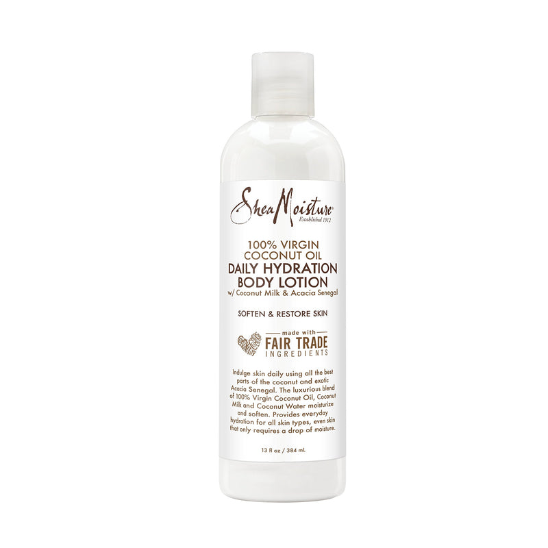 SheaMoisture 100% virgin coconut oil daily hydration body lotion moisturizer, 13 Fluid Ounce - BeesActive Australia