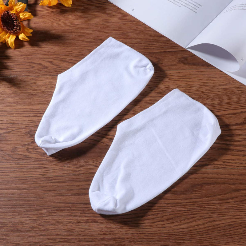 Minkissy 3 Pair Moisturizing Socks Spa Gel Cotton Socks Non-slip Moisturize Boat Socks Overnight Feet Care Socks for Dry Hard Cracked Feet - BeesActive Australia