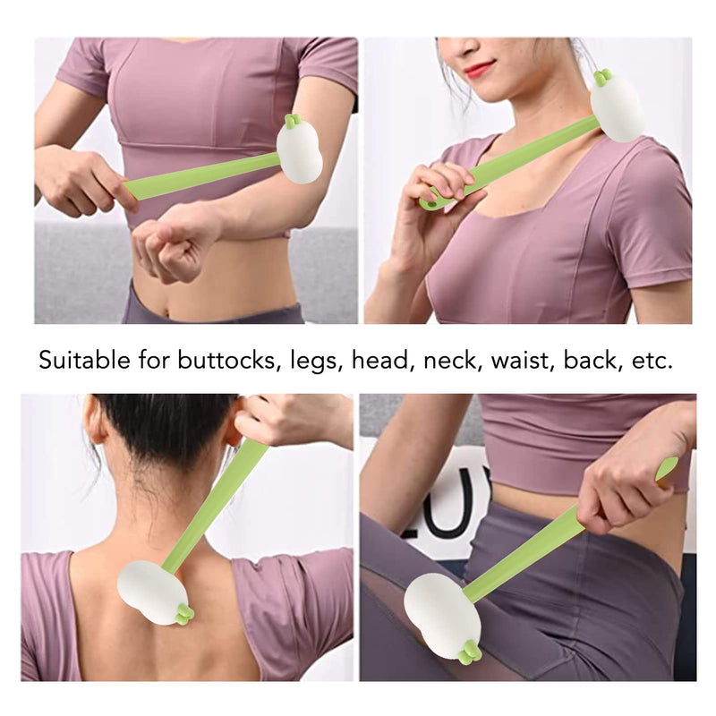 Massage Hammers, Radish Shape Massage Hammer Stick Massage Tools Body Massager Hammer for Back Shoulder Neck Cute Style Improving Circulation Relieving Fatigue Hard Plastic Massage Tool - BeesActive Australia