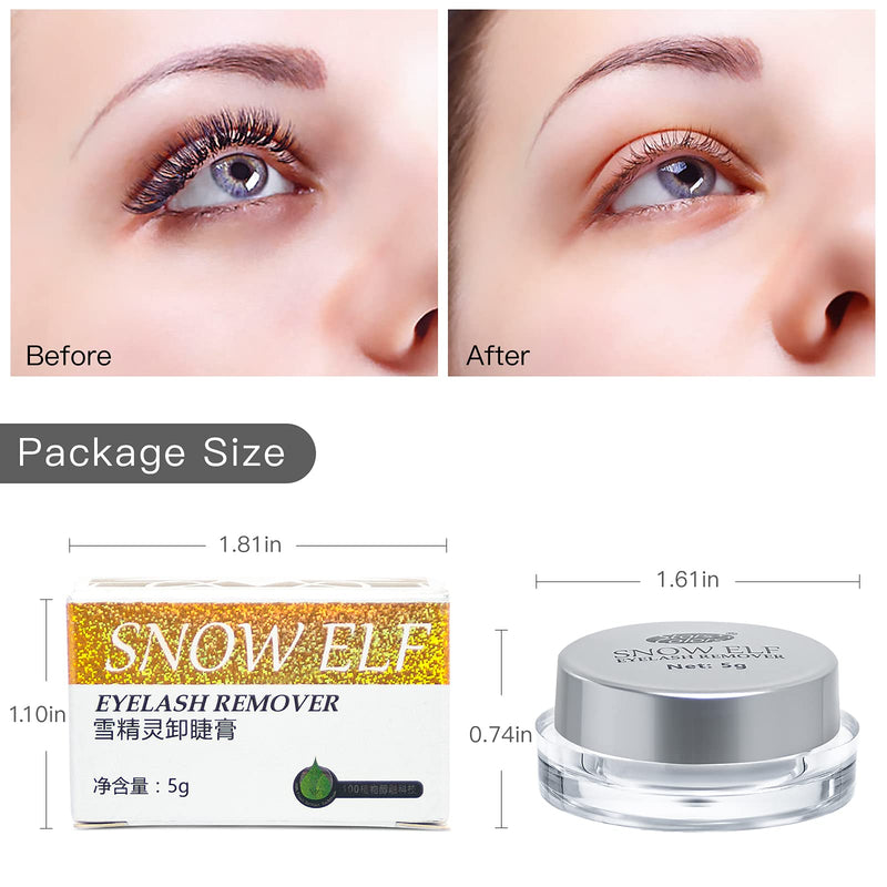 Eyelash Extension Glue Remover - Buqikma Lash Removing Cream Magic Cream Remover for Eyelash Extension remover cream - BeesActive Australia