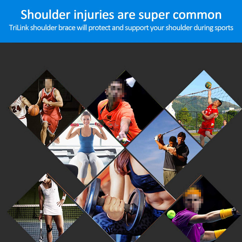 Shoulder Support - Adjustable Shoulder Brace Compatible with Hot/Cold Pad for Rotator Cuff, Pain Relief, Dislocated AC Joint, Labrum Tear, Bursitis, Tendinitis - Neoprene Shoulder Compression Sleeve Right - BeesActive Australia