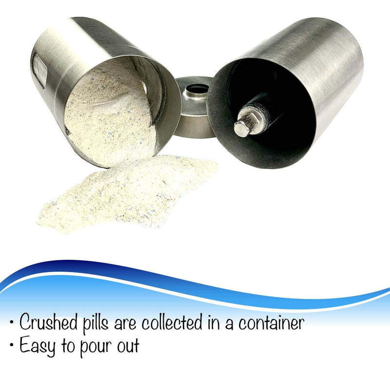JFA Medical Pill Grinder/Crusher - Crushes Multiple Tablets/Pills into a fine Powder - BeesActive Australia