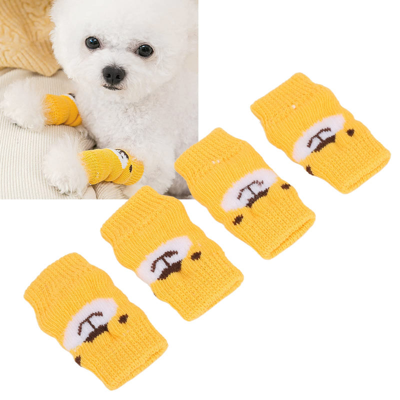 Zerodis 4pcs Pet Dog Elbow Protector, Elbow Support Wrap Pet Leg Warmers for Dogs Cats Knitted Dog Elbow Sleeve Leg Support Wrap Protectors XL - BeesActive Australia