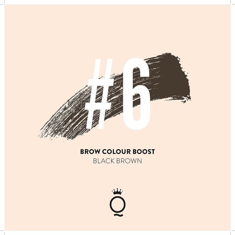 Eyebrowqueen Brow Colour Boost Eyebrow Sculpting Gel Shade Black Brown - BeesActive Australia