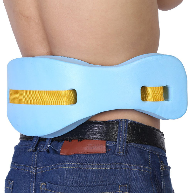 Aquatic Swim Floatation Belt,Adjustable Floating EVA Waistband Swimming Waist Belt Lumbar Support Tackle for Adult Children - BeesActive Australia