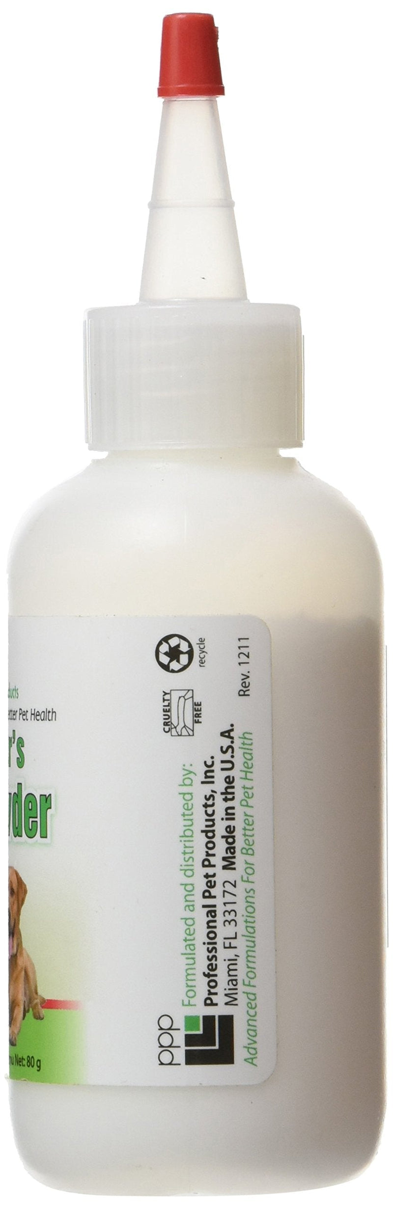 Professional Pet Products Groomer`s Ear Powder 80 Gm - BeesActive Australia