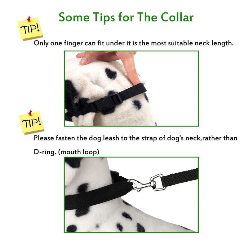 wintchuk Dog Head Collar with Soft Fabric, Head Harness Stops Dog Pulling, Head Leash for Small Medium Large Dogs Walking (Green) Green - BeesActive Australia