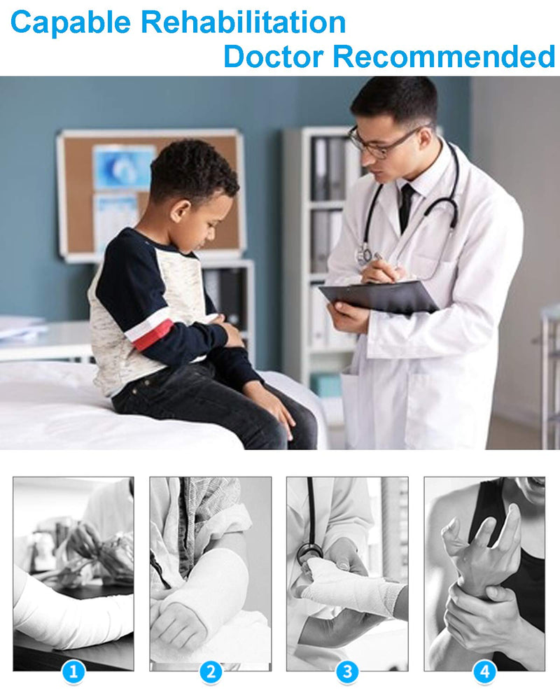 DouHeal Medical Kids Arm Sling, Breathable Material, Ultimate Comfort, Fully Adjustable Rotator Cuff, Elbow Support for Broken, Fractured Arm and Shoulder Injury, Immobilizer Band for Quick Recovery 1 Count (Pack of 1) - BeesActive Australia