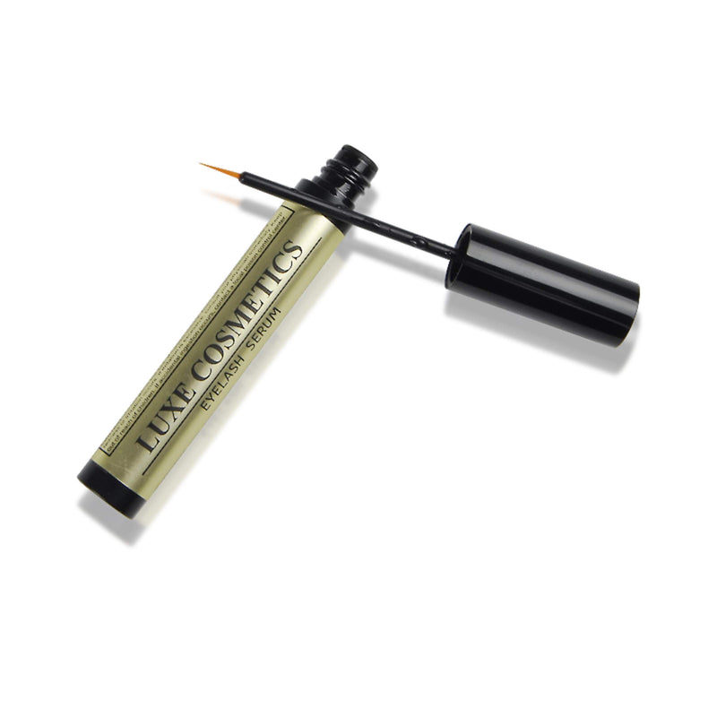 Luxe Cosmetics Eyelash Growth Serum Peptide Lash Natural Growth Enhancing Formula for Hydrated Longer, Fuller Eyelash and Thicker Eyebrows with Pentapeptide-17, Biotin, and Panthenol 10ml/0.33fl oz. - BeesActive Australia