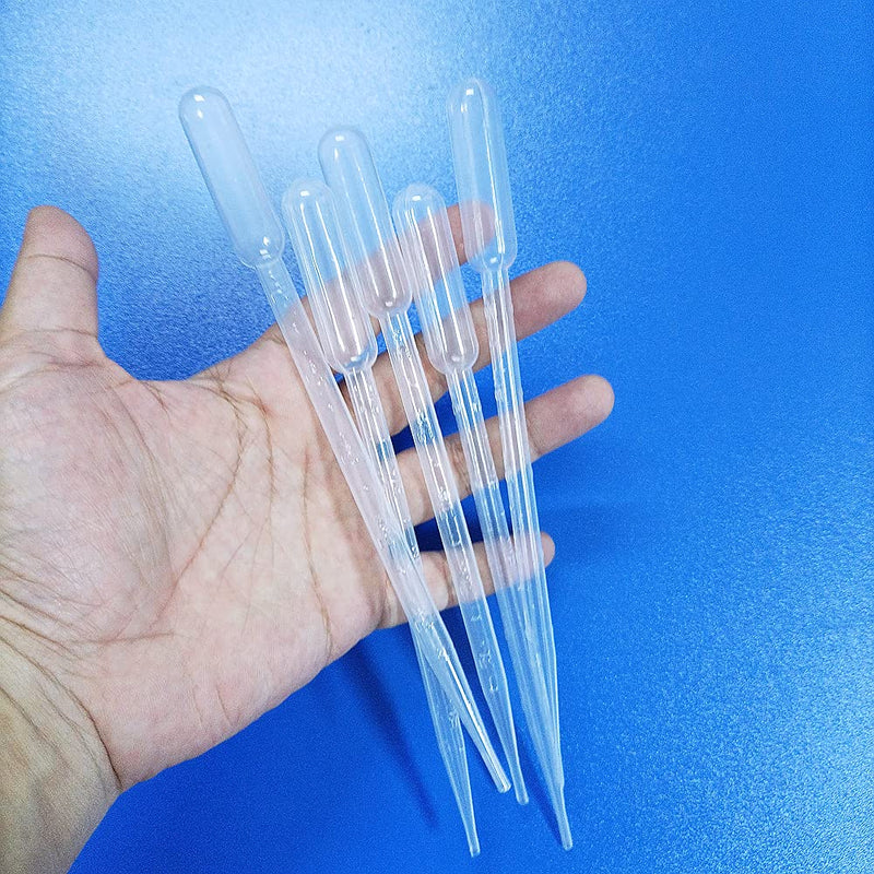 BASE WAVE 5 Pack Aquarium Test Dropper 5ml (Length 8.4'') Coral Feeder Mini Fish Bowl Fish Feces Transfer Pipettes - BeesActive Australia