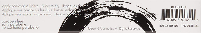 Sorme Cosmetics Extreme Volumizing Mascara Black - BeesActive Australia