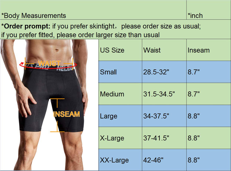 [AUSTRALIA] - Neleus Men's Compression Shorts Pack of 3 Small 6012 Black(red Stripe)/Grey/Red,3 Pack 