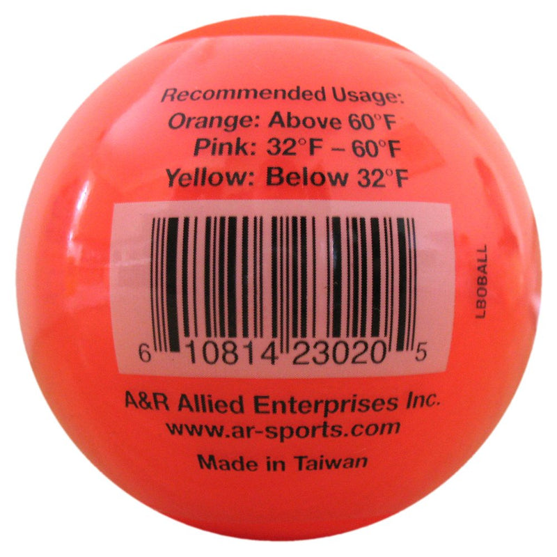 [AUSTRALIA] - A&R Sports Low Bounce Street Hockey Ball Orange 