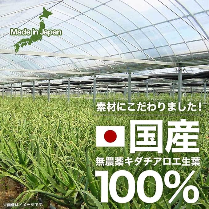 Yuuki Pharmaceutical Kidachia Aloe, Pure Fresh Squeezing, 18-24 Day Supply, 24.3 fl oz (720 ml), Solution Made in Japan, Additive-Free, Pesticide-free Extract - BeesActive Australia