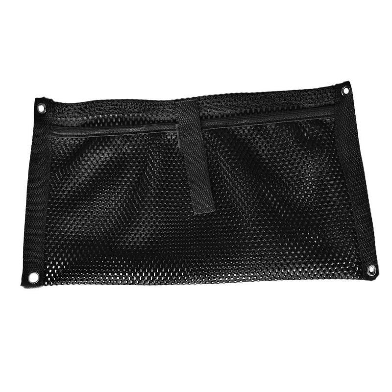 [AUSTRALIA] - Yundxi Nylon Mesh Storage Bag Gear Accessory Pouch 12" x 7" for Marine Boat Beer Holder Fishing Tackle Milk Crate Organizer 