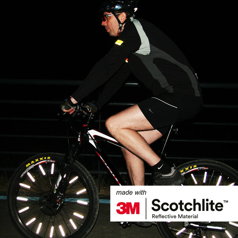Salzmann 3M Spoke Reflectors for Bicycles | High Visibility| Made with 3M Scotchlite | 36 Pieces - BeesActive Australia