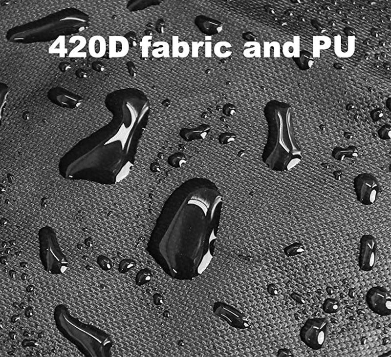 Ucare Poker Table Cover 420D Oxford Waterproof Poker Table Cloth Dust Protective Covers for Oval Shaped Poker Tables, with Adjustment String Hems - BeesActive Australia