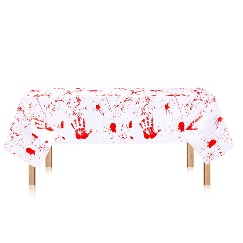 Halloween Decorations - Bloody Zombie Table Cover, Scary Tablecloth |102 ×51in| Halloween Party Supplies Decoration 1 - BeesActive Australia