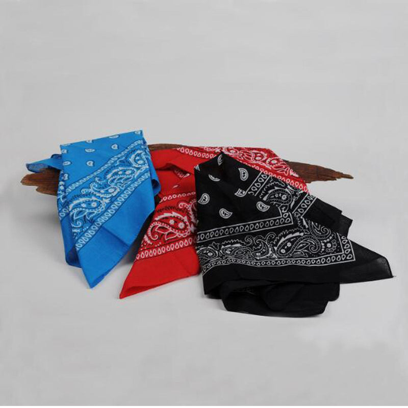 BSLINO Bandanas 24pcs 22 X 22 Inch 100% Cotton Bandana Novelty Double Sided Print Paisley Cowboy Bandana Party Favor Scarf Headband Handkerchiefs Two Dozen - BeesActive Australia