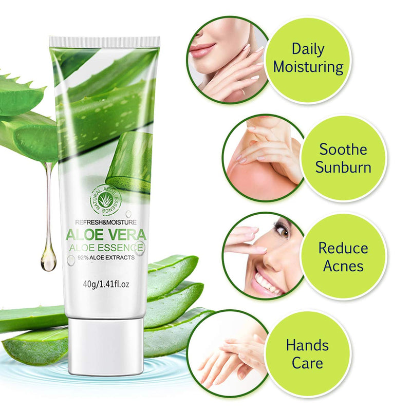 Janolia Aloe Vera Gel Hydrating, Hand Cream Hydrating for All Season, Soothing & Moisture Aloe Vera Ingredient for Sunburn & Dry Skin - BeesActive Australia