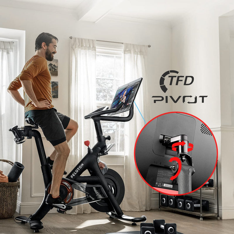 TFD The Pivot for Peloton Bikes (Original Models), Made in USA | 360° Movement Monitor Adjuster - Easily Adjust & Rotate Your Peloton Screen | Peloton Accessories - BeesActive Australia