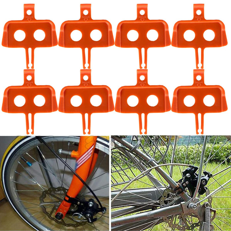 Bicycle Brake Pads Spacer Bike Disc Brake Spacer 24Pieces Hydraulic Disc Brakes Pad Spreader Bike Empty Pinch Cycling Adjusting Tools - BeesActive Australia