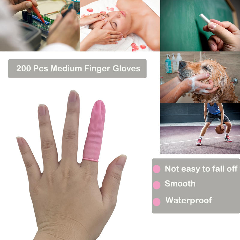 Disposable Finger Cots Medium Finger Protectors, Finger Gloves Finger Covers Protection for Finger Tips, Finger Sleeve Thumb Protector Fingertip Protector Thumb Cover - BeesActive Australia