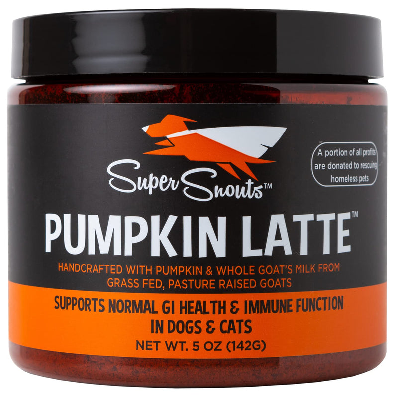 Super Snouts | Pumpkin Latte | Digestive Health | Healthy Immune System | Pumpkin and Goat’s Milk 5 Ounce (Pack of 1) - BeesActive Australia