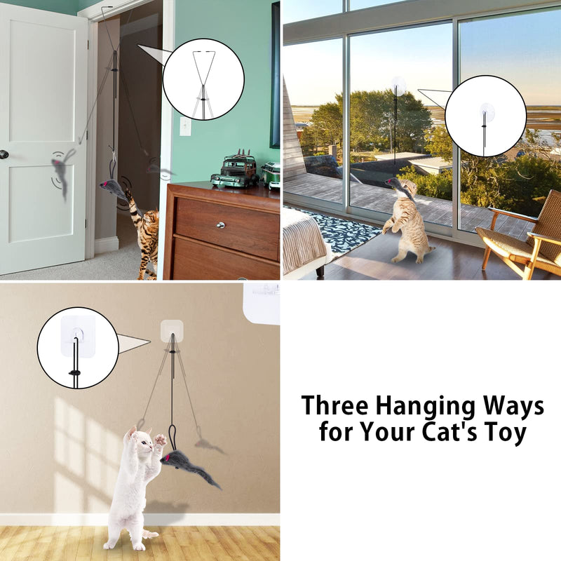 Interactive Cat Feather Toys Set A - BeesActive Australia
