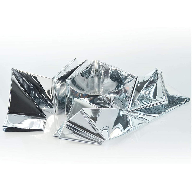 JFA Medical 5 x Individually Packaged Emergency Foil Survival Blankets - reflective to maintain body heat - BeesActive Australia