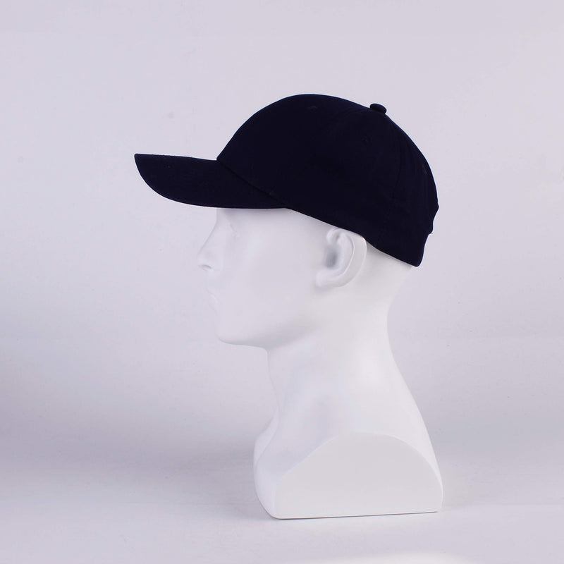 LANGZHEN Unisex Baseball Cap 100% Cotton Fits Men Women Washed Denim Adjustable Dad Hat Structured-navy Large - BeesActive Australia
