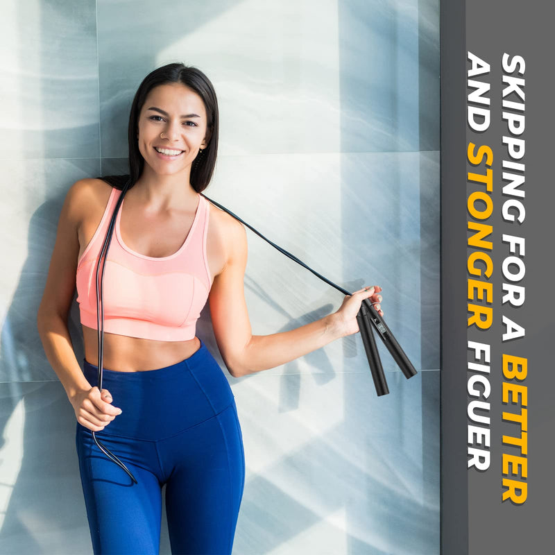 75 75PAI Smart Jump Rope for Fitness, Weighted Cordless Speed Jumping Rope for Men Women or Kids with Calorie Counter and APP Data Analysis, Adjustable Length, Digital Workout Skipping Rope T20 pro - BeesActive Australia