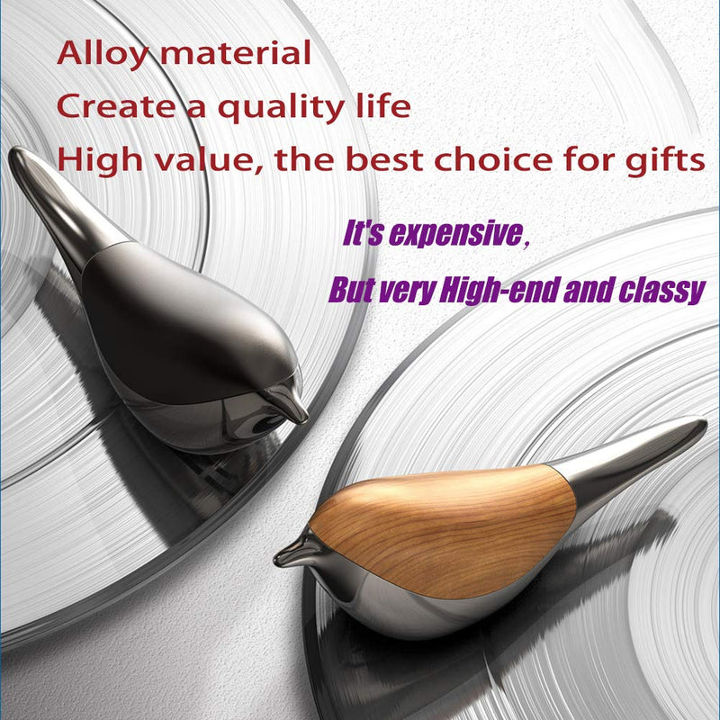 Car Air Fresheners,High-end Lucky bird Car Fresheners,Car Perfume Aroma Diffuser Solid Natural Fragrance,For Car Center console,family Desktop placement,Home decorate,Holiday gift (Wood grain) Wood grain - BeesActive Australia