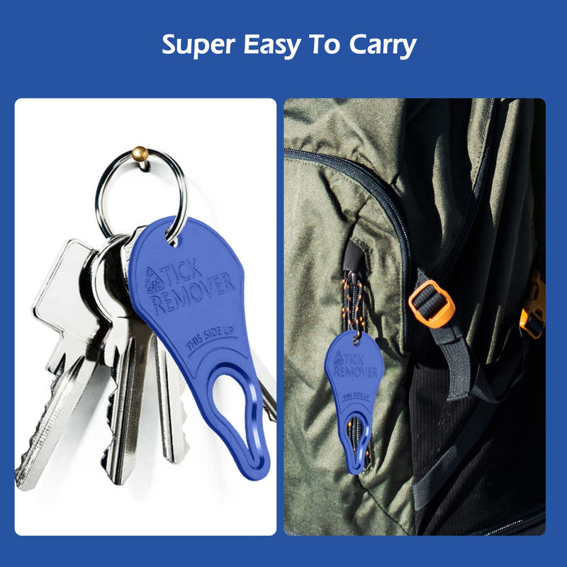 3 Pack Tick Remover Tool for Pets and Humans, Portable Tick Removal, Safe and Fast, Essential and Emergency Tool for Outdoor Activities, Effective and Painless - BeesActive Australia
