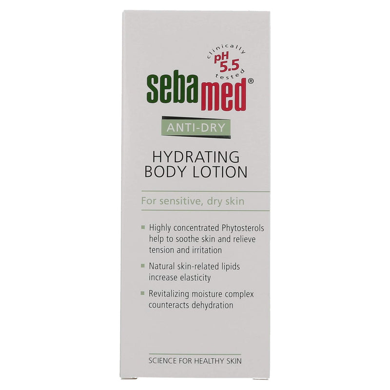 Sebamed Anti-Dry Hydrating Body Lotion for Dry Sensitive Skin with Revitalizing Moisture Complex 6.8 Fluid Ounce (200mL) - BeesActive Australia