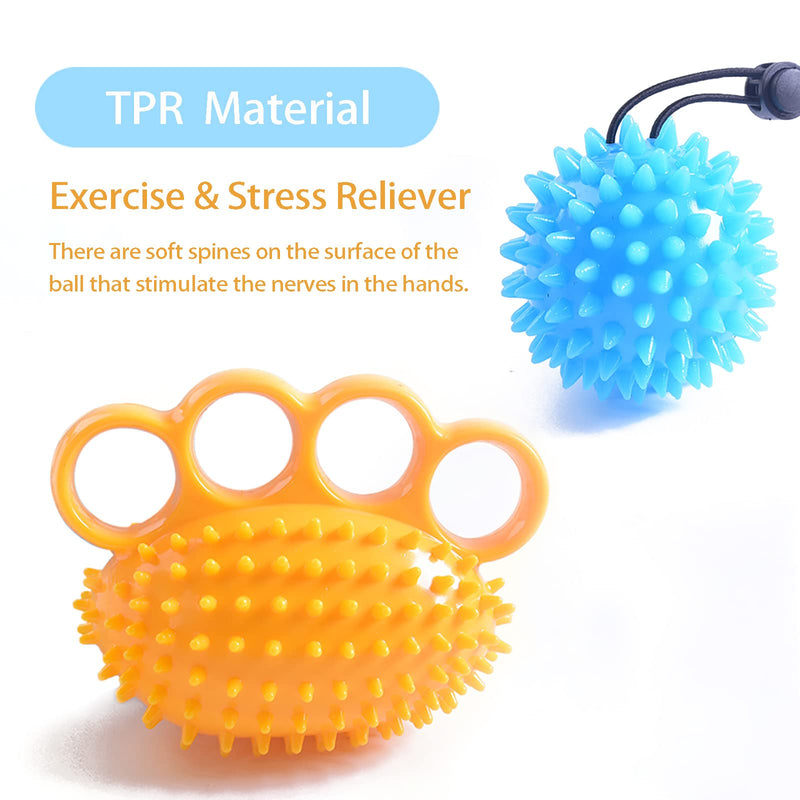 2 Pack Hand Exerciser Grip Strengthener Ball, Squeeze Stress Therapy Balls for Hand Exercise - BeesActive Australia